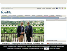 Tablet Screenshot of diariodeboadilla.es